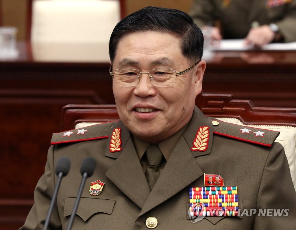 남북장성급회담 발언하는 북한 안익산 수석대표