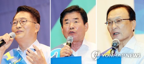 민주 당권주자 지지호소