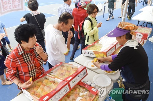 치악산 복숭아 맛 최고