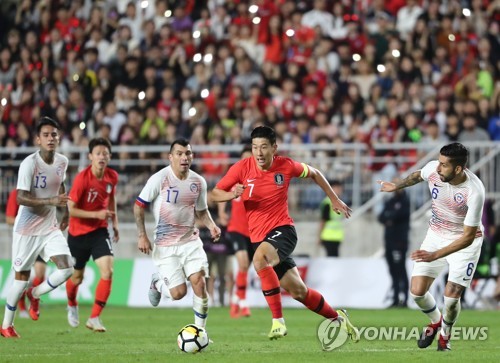 엄청난 활동량 보여주는 손흥민