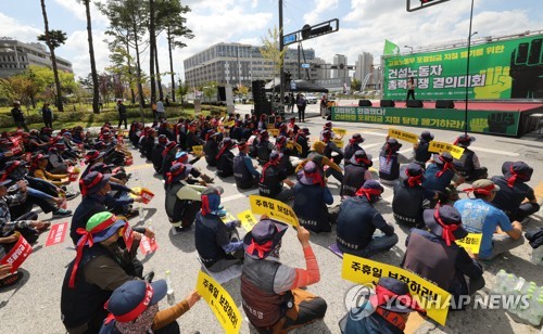 건설노조, 포괄임금 철회 촉구