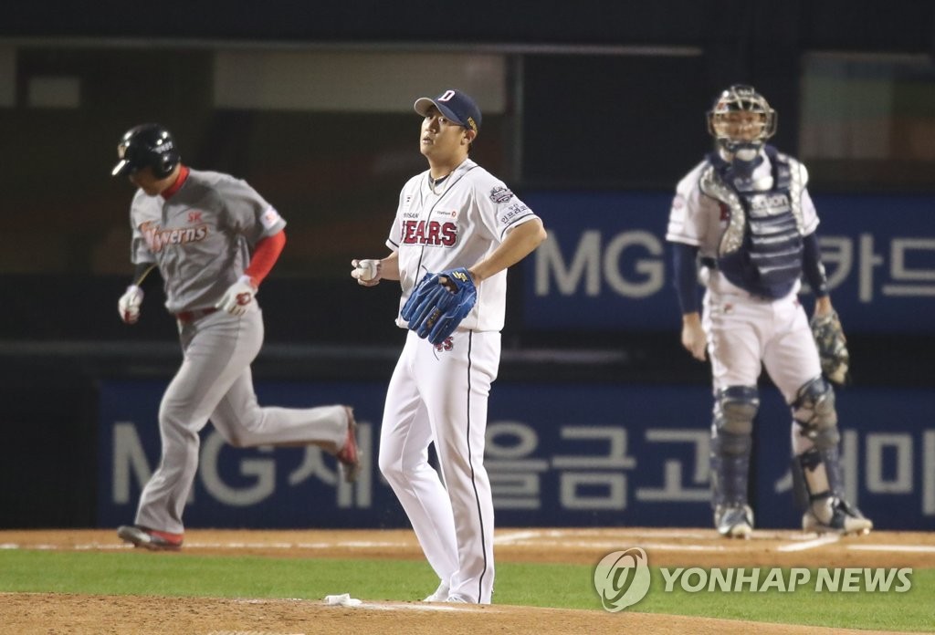 '세 타자 연속 볼넷이라니'