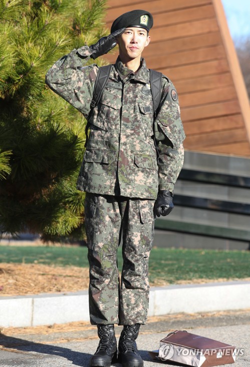 군복무 마친 광희