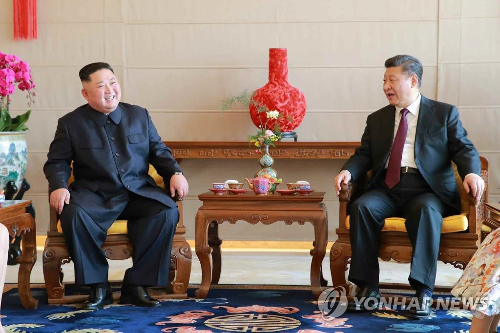 Líderes de Corea del Norte y China Líderes de Corea del Norte y China