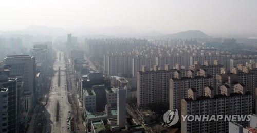 뿌연 광주 도심