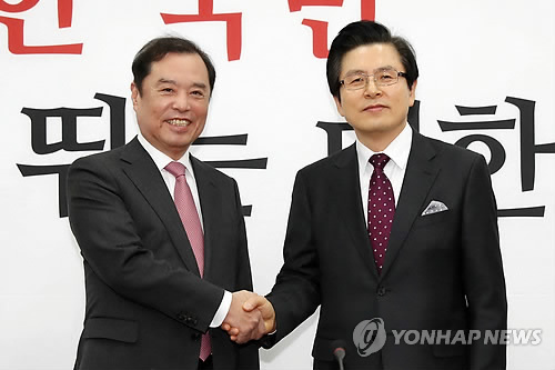한국당 입당하는 황교안 전 총리