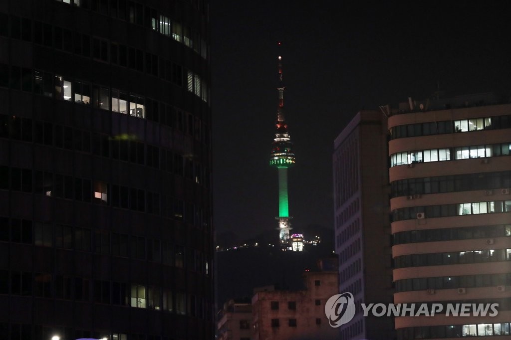한풀 꺾인 미세먼지