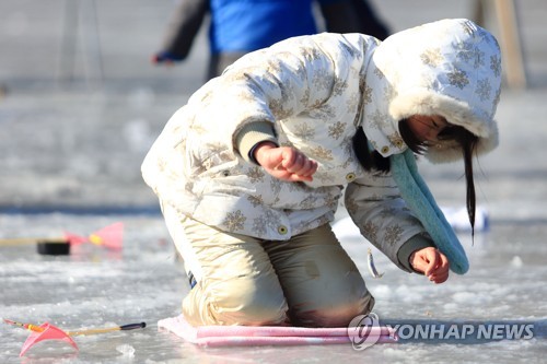 빙어 낚시 삼매경