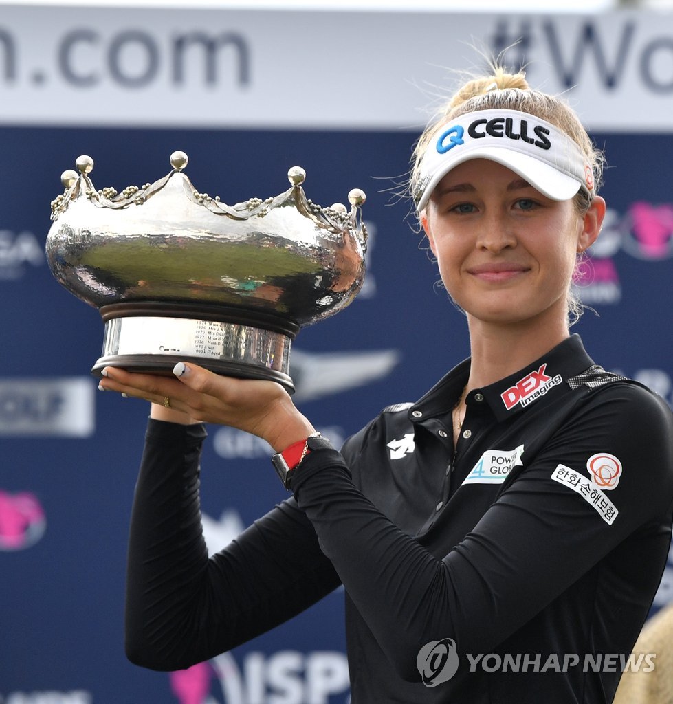 LPGA 호주여자오픈 우승한 넬리 코르다