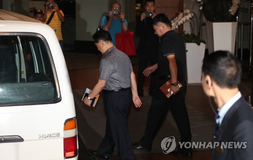 김창선, 이번엔 승합차 이동
