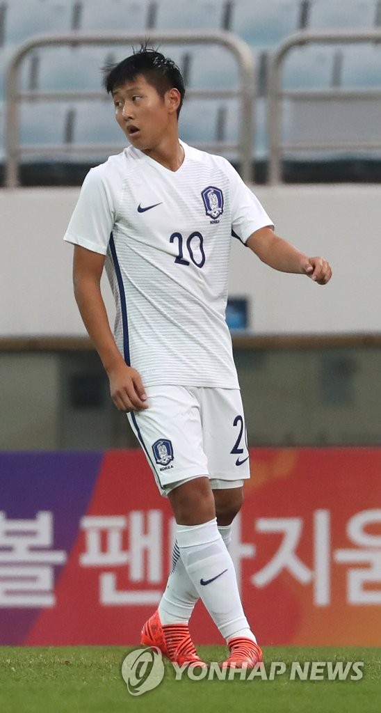 축구대표팀에 발탁 이강인
