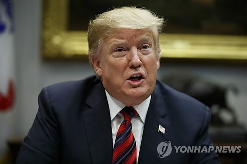 도널드 트럼프 미국 대통령