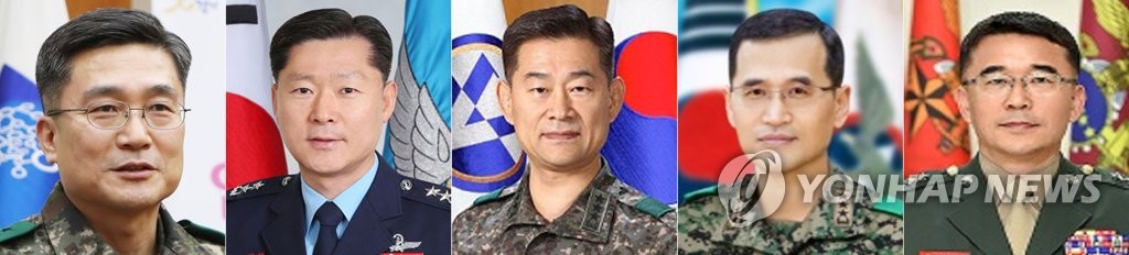 군 대장급 인사 단행… 육군총장 서욱·공군총장 원인철