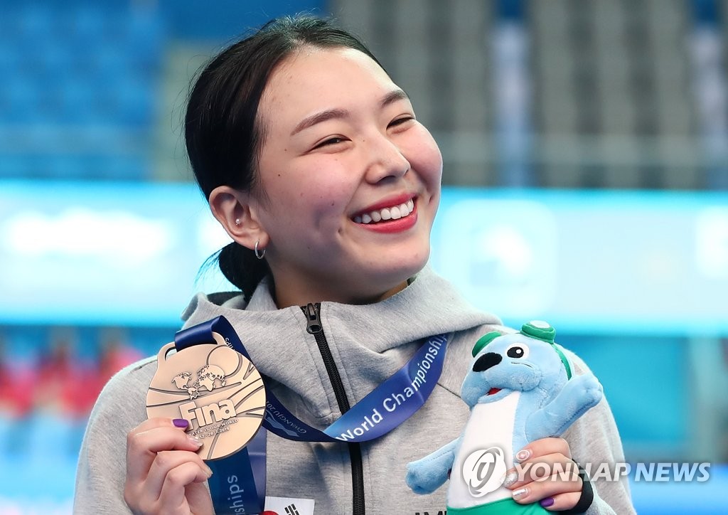 飛び込みで韓国初のメダル 飛び込みで韓国初のメダル