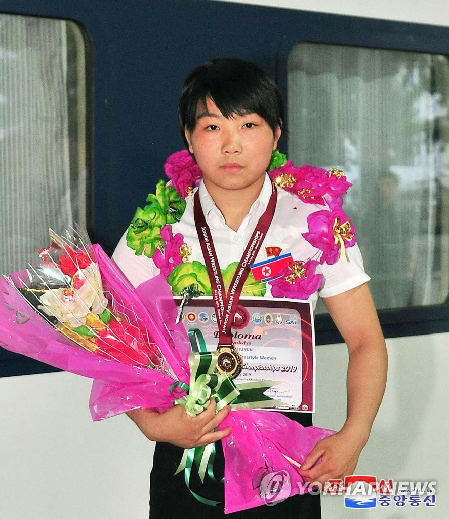 N.K. female wrestler N.K. female wrestler