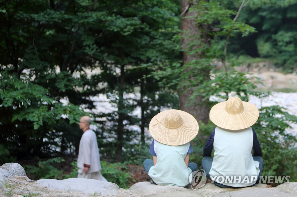 밀짚모자 쓰고 힐링의 시간