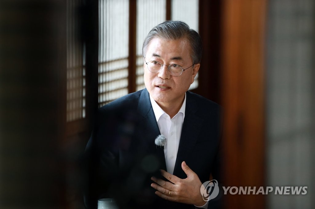 '추석특별기획 2019 만남의 강은 흐른다' 출연한 문 대통령