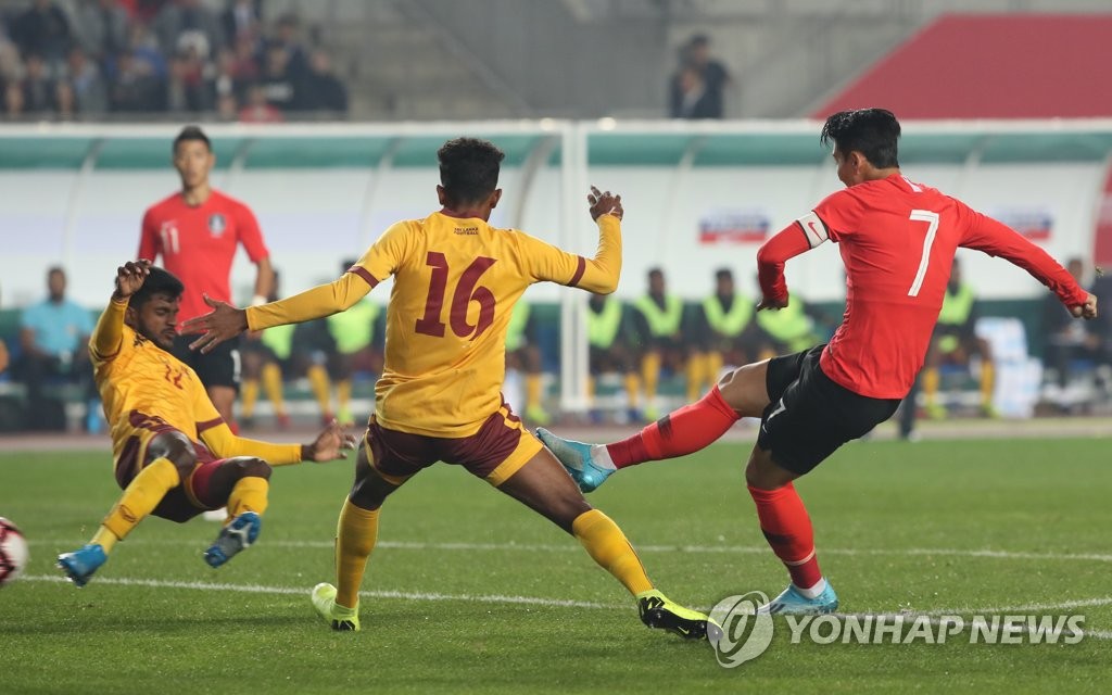 캡틴 손흥민 선제골!