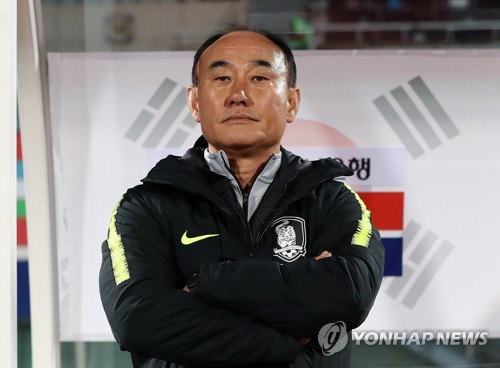 김학범 U-22 축구대표팀 감독