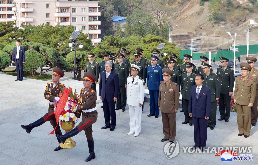 Chinese military group in N.K. Chinese military group in N.K.