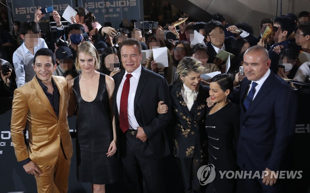 '내가 돌아왔다'…한국 팬들 만난 터미네이터 출연진