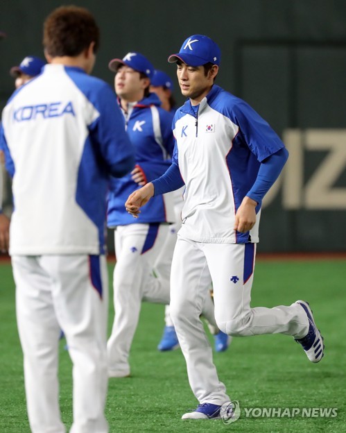 훈련하는 이정후
