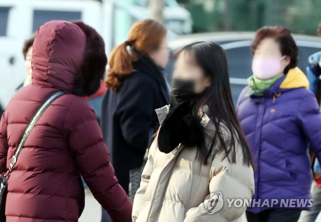 부산에도 영하권 추위