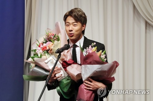 신인상 받은 LG트윈스 정우영