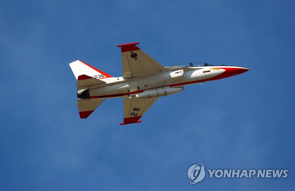 소링 이글, 훈련 중인 T-50