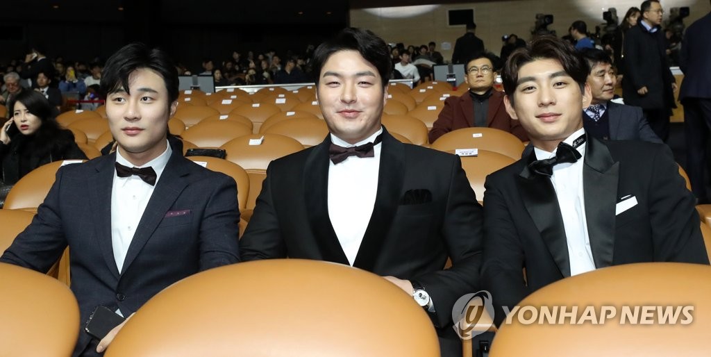 키움 삼총사. 왼쪽부터 김하성, 박병호, 이정후