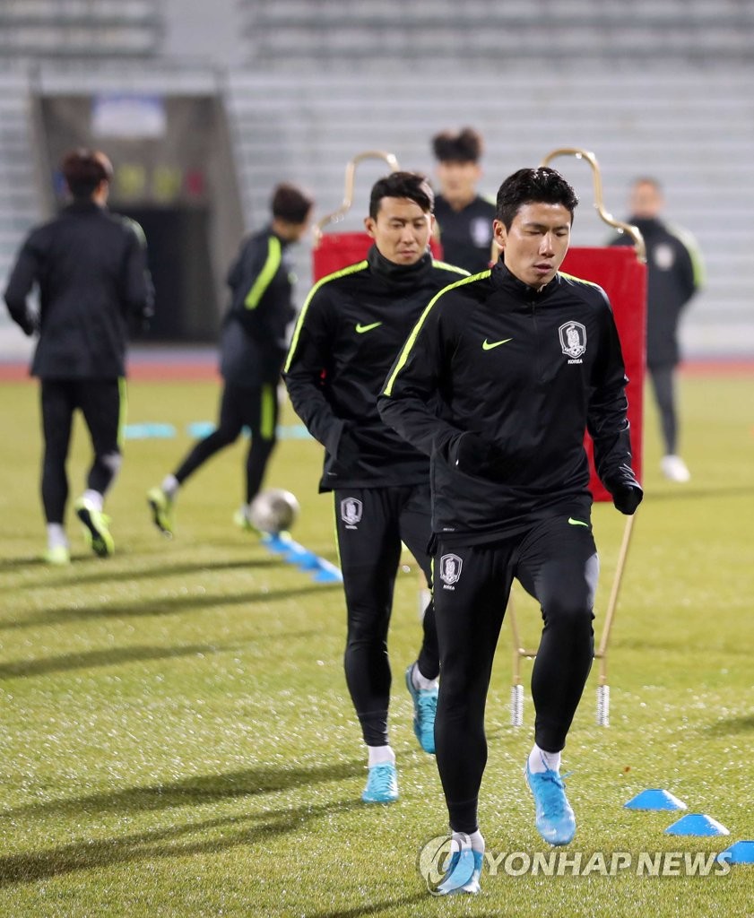 벤투호 국내파 훈련