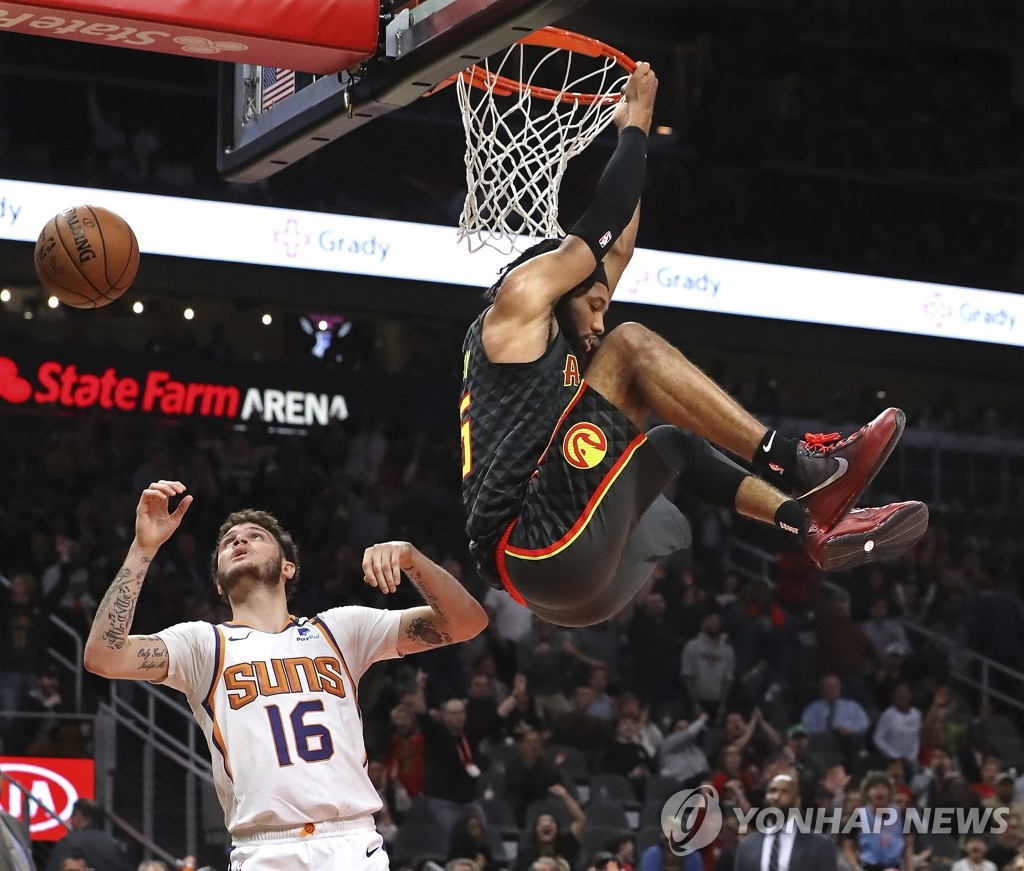 NBA 애틀랜타 벰브리의 슬램덩크