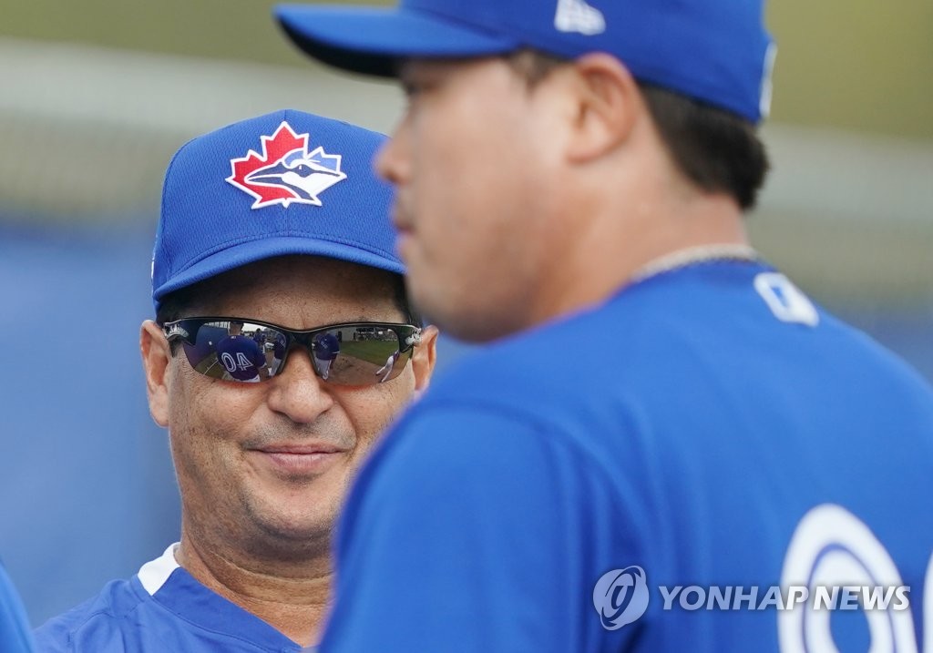 S. Korean MLB pitcher Ryu Hyun-jin S. Korean MLB pitcher Ryu Hyun-jin
