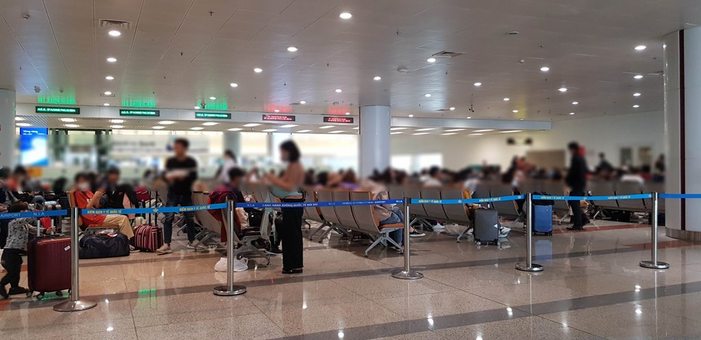 검역 강화된 베트남 하노이 공항