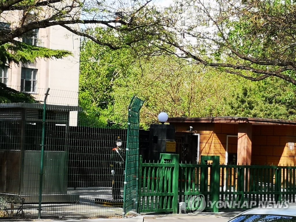 All quiet at N. Korean embassy in Beijing All quiet at N. Korean embassy in Beijing