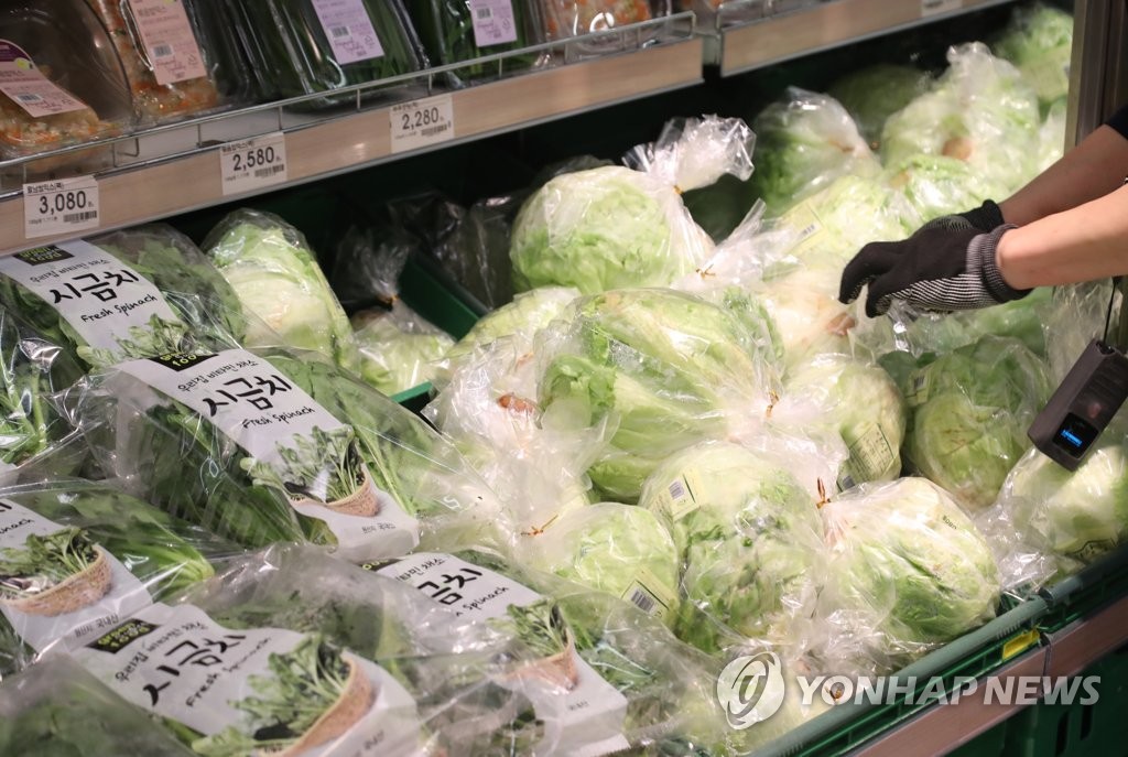 긴 장마에 채솟값 '들썩'