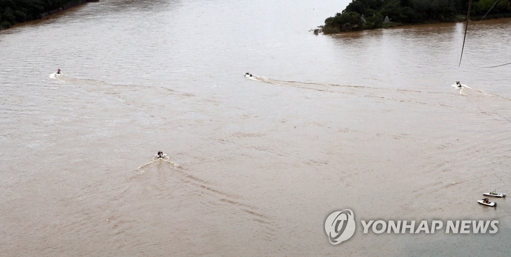 의암호 사고 실종자 수색