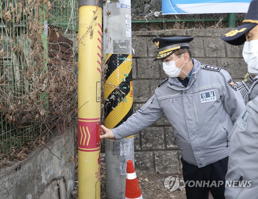 조두순 거주지 살피는 김원준 경기남부경찰청장