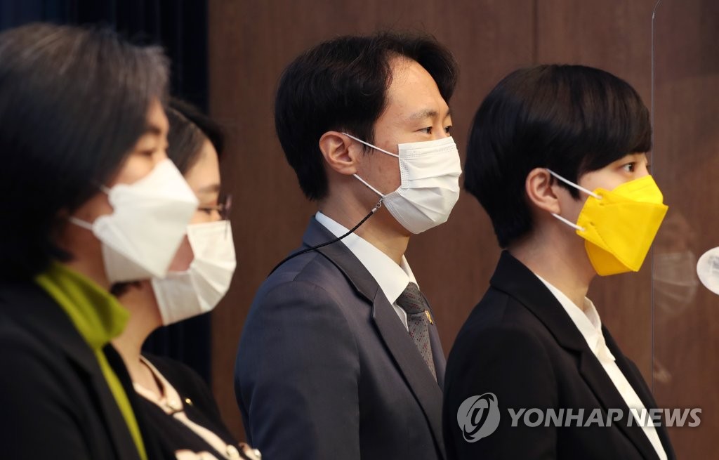 '사법농단 법관탄핵' 제안하는 이탄희 류호정 강민정 용혜인