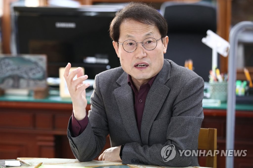 조희연 교육감, 연합뉴스와 인터뷰