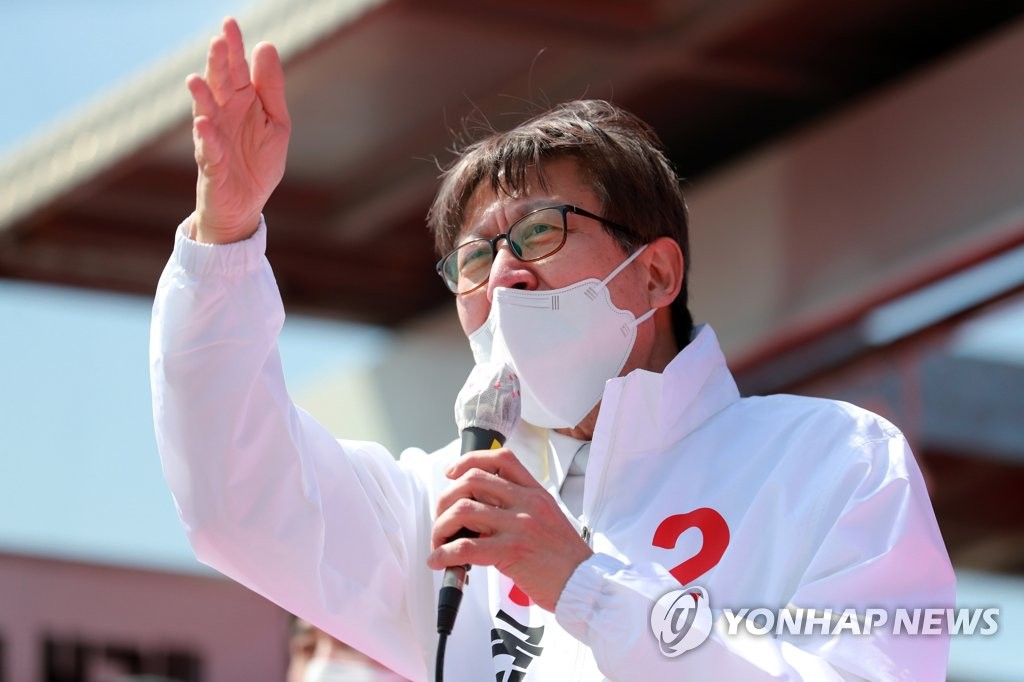 지지 호소하는 박형준