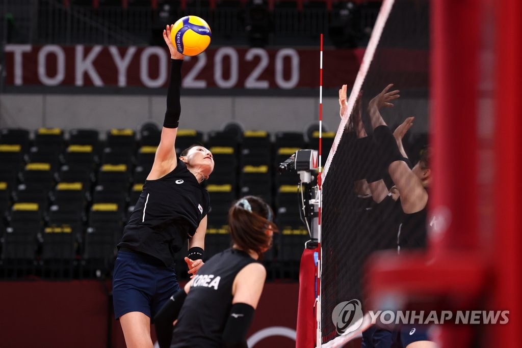 Volleyball star in training Volleyball star in training