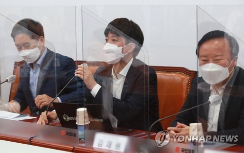 발언하는 국민의힘 이준석 대표