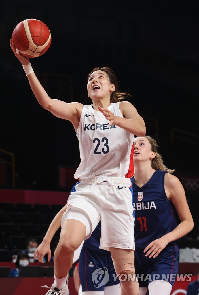 El jugador de baloncesto surcoreano Kim Dan-bi El jugador de baloncesto surcoreano Kim Dan-bi