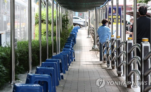 휴가철 영향? 예약제 영향? 대기자 줄어든 선별검사소