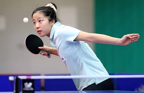 신유빈, 파죽의 6연승으로 세계탁구선수권 태극마크 조기 확보