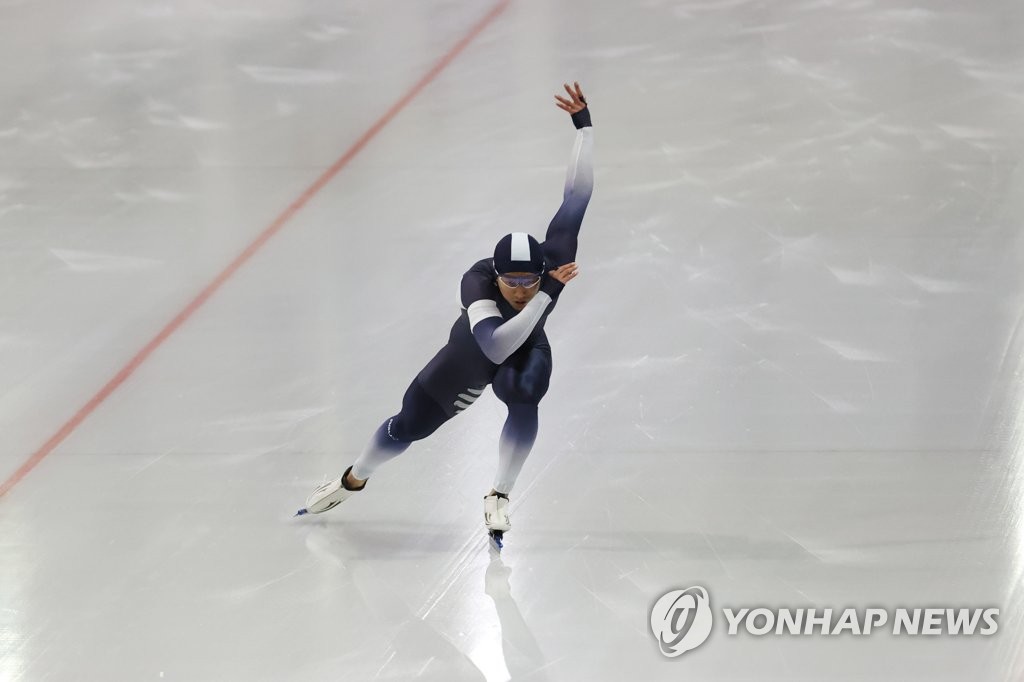 김준호, 남자 500m 결승 2위 기록