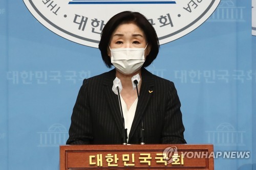 대장동 개발의혹 관련 회견하는 심상정