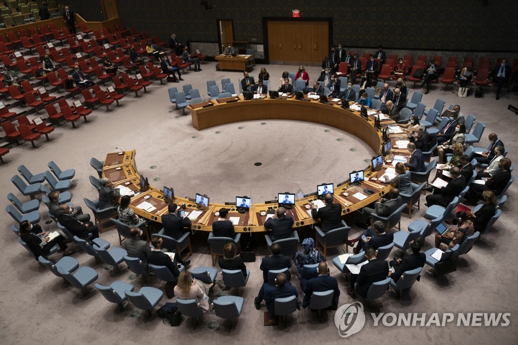 유엔 안보리 회의