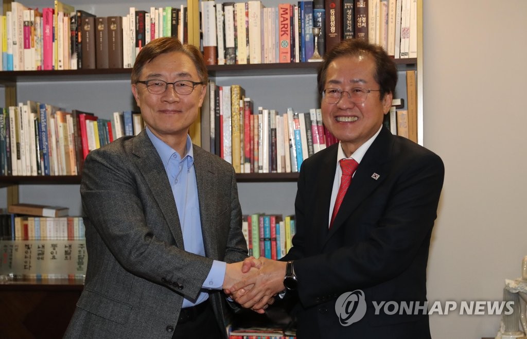 Former rivals join forces Former rivals join forces